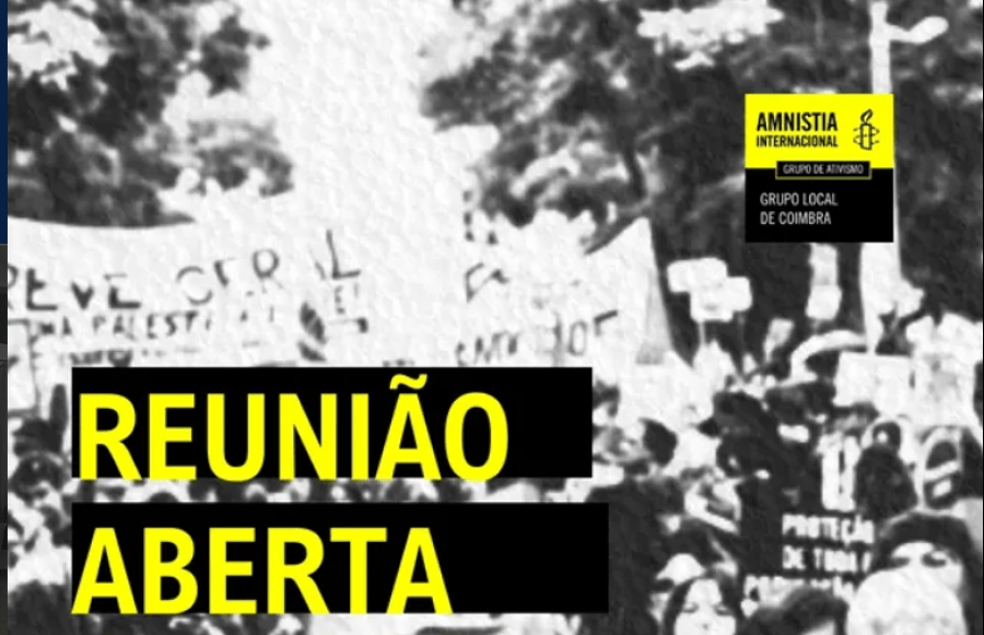 Reunião Semanal do Grupo Local da Amnistia Internacional de Coimbra