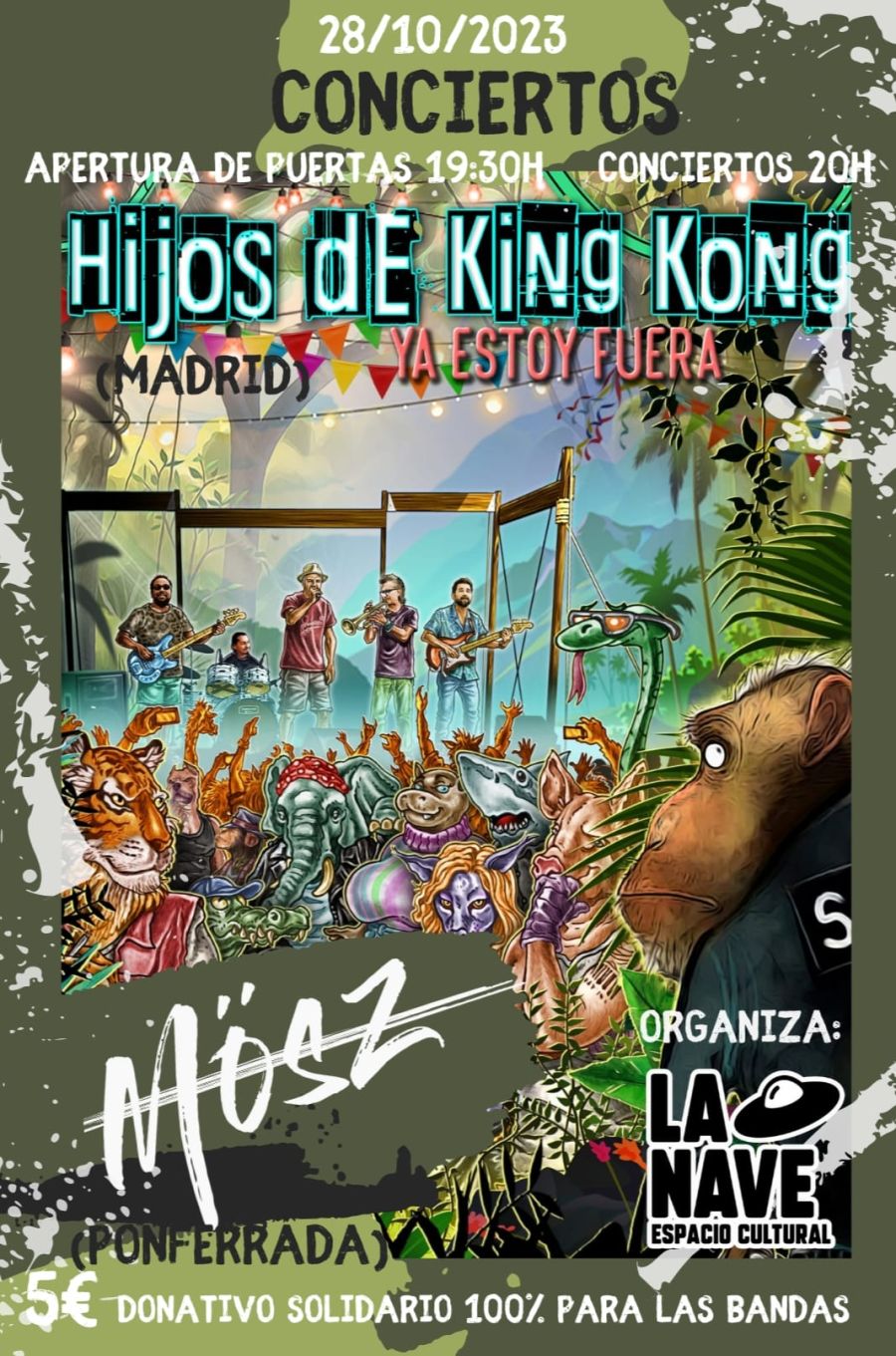 CONCIERTO | Hijos de King Kong + Mösz