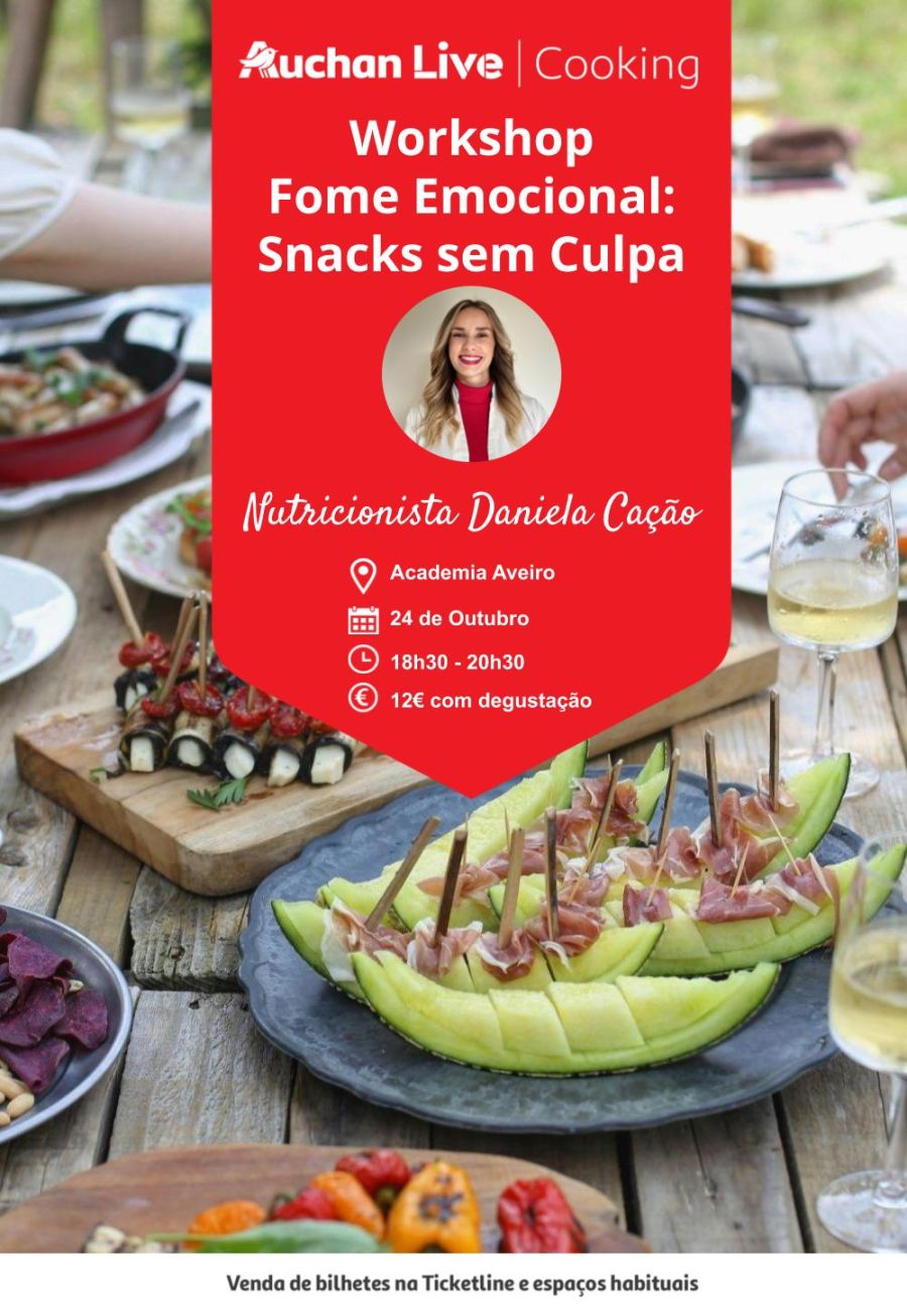 Workshop Fome Emocional: Snacks sem Culpa