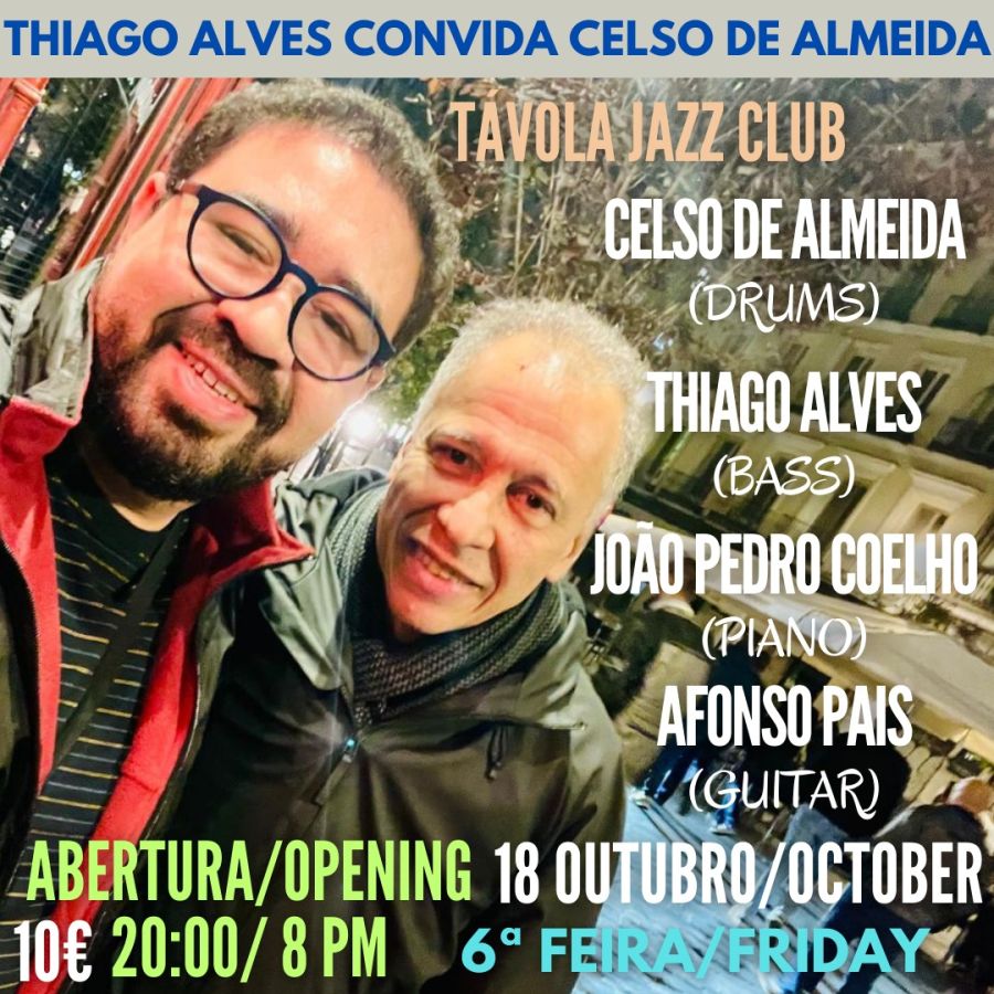 Thiago Alves convida Celso de Almeida - Live Jazz no Távola Jazz Club