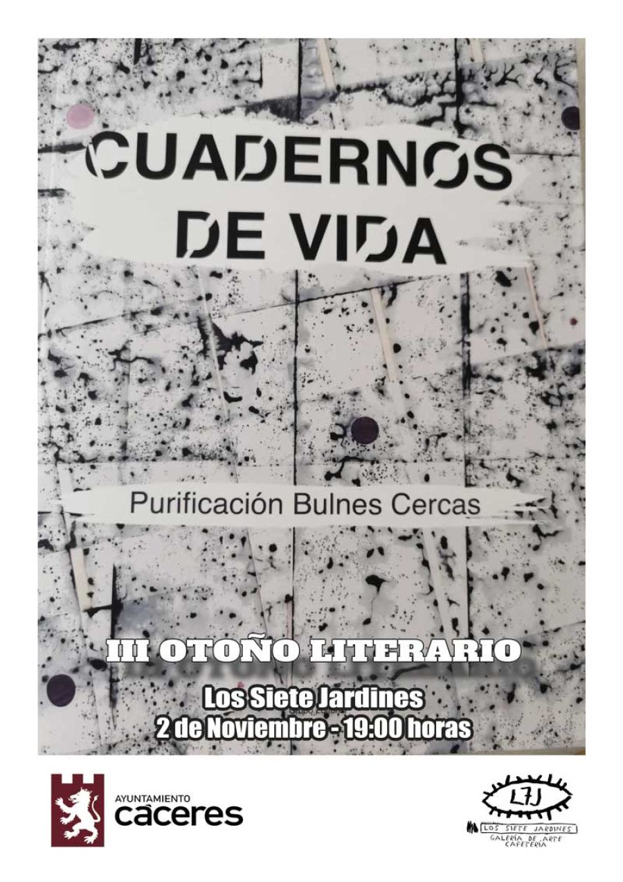 Purificación Bulnes Cercas, presenta “Cuadernos de vida” | III Edición Otoño Literario