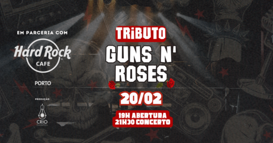 Tributo Guns N'Roses - Porto