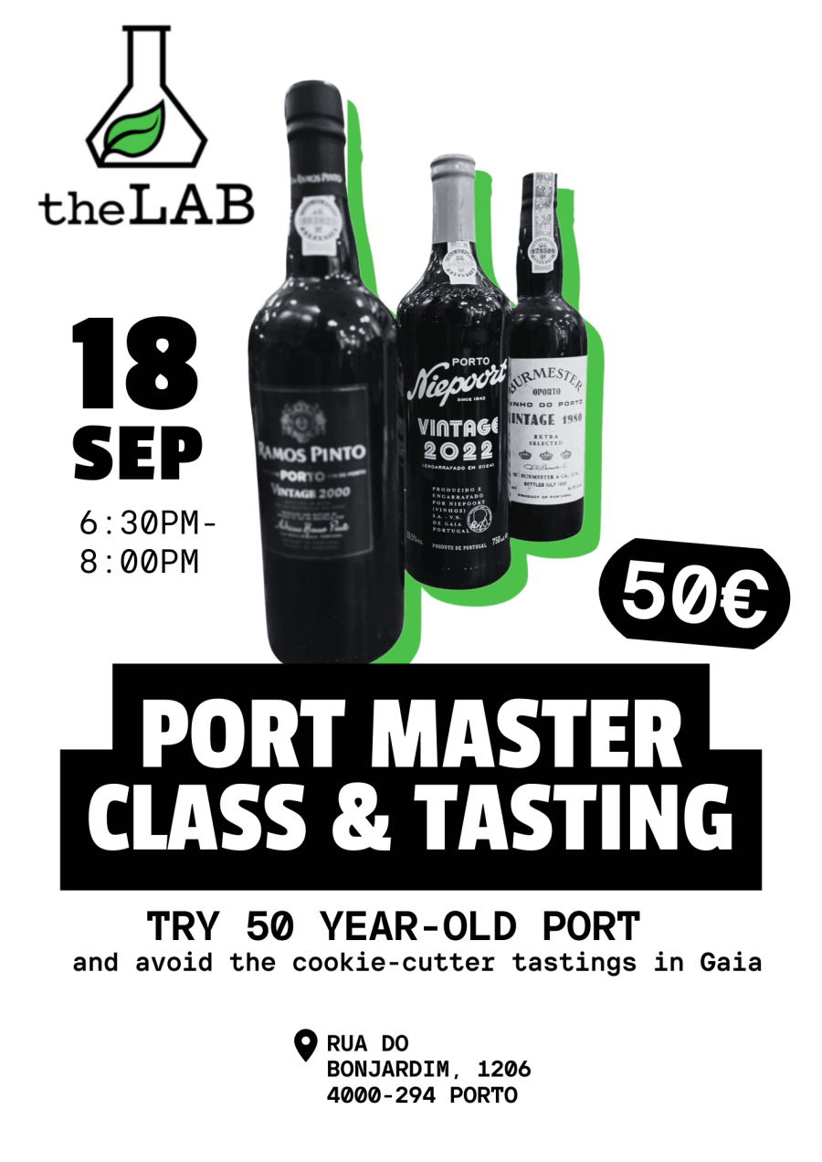 Port Master Class & Tasting