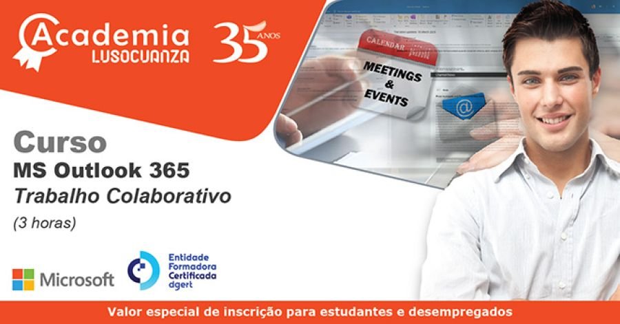 Academia Luso Cuanza - Curso MS Outlook 365 - Trabalho Colaborativo