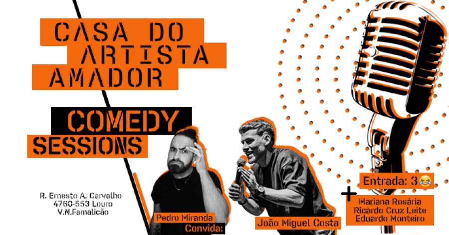 CAA Comedy Sessions 5 Janeiro