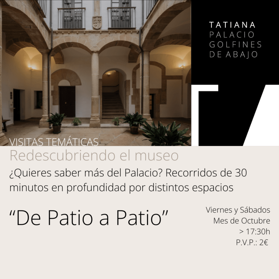 ¡Descubre los patios del Palacio!