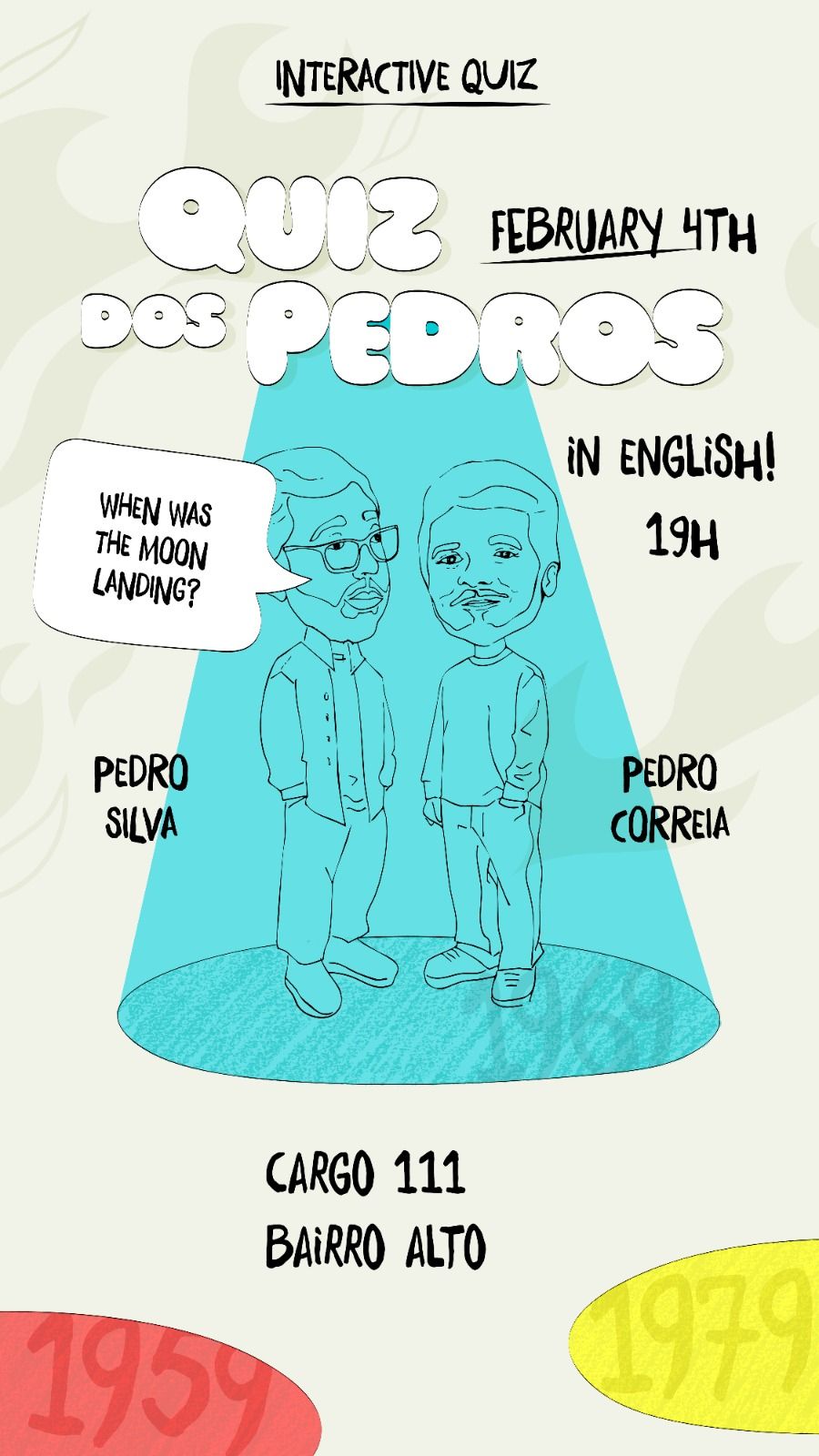 Quiz dos Pedros - English show