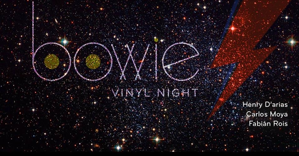 Bowie vinyl night. Henry D'Arias y otros. Vinyl Dj set