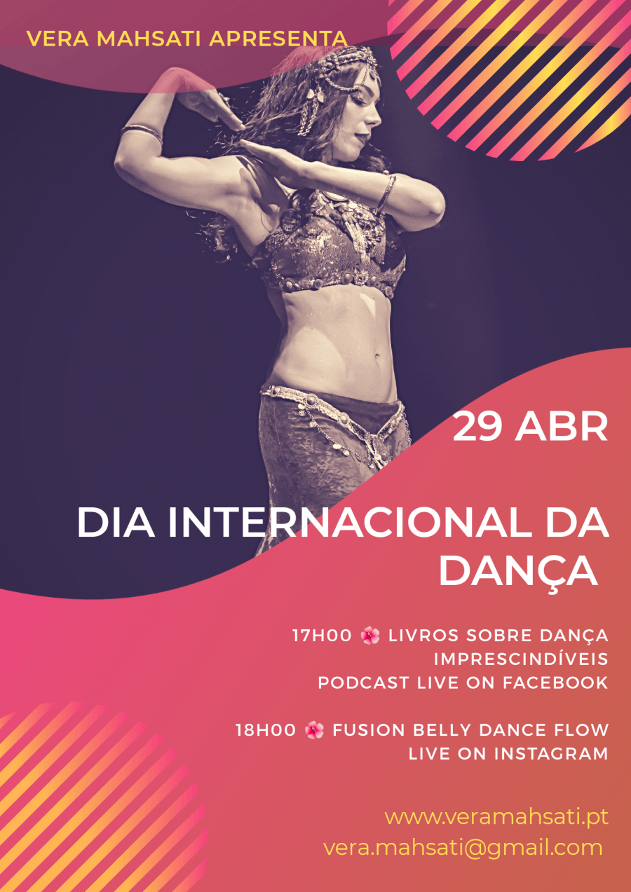 Actividades gratuitas em directo no Dia Internacional da Dança com Vera Mahsati