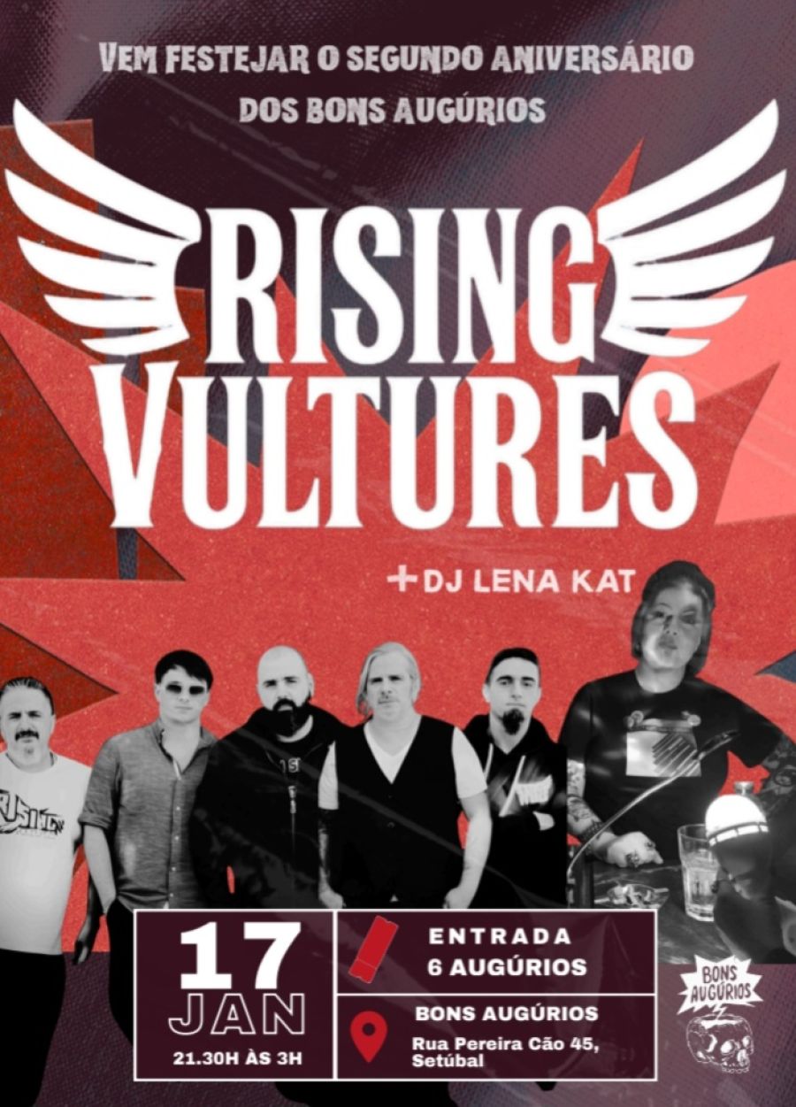 Rising Vultures + Dj Lena Kat