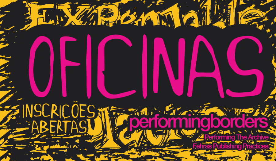 OFICINA | O corpo, a escrita e o arquivo: laboratório colaborativo