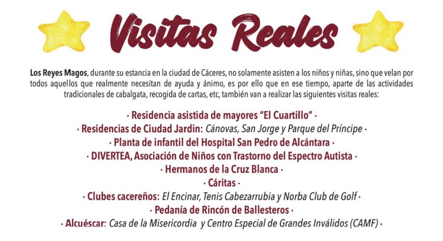 Reyes Magos | VISITAS REALES