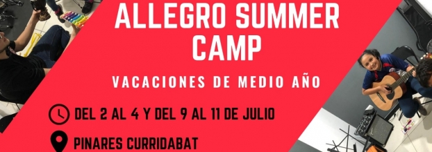Allegro summer camp. Actividades musicales