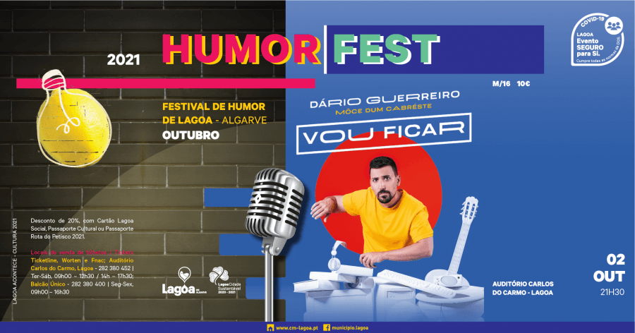Humorfest 2021 | Vou Ficar