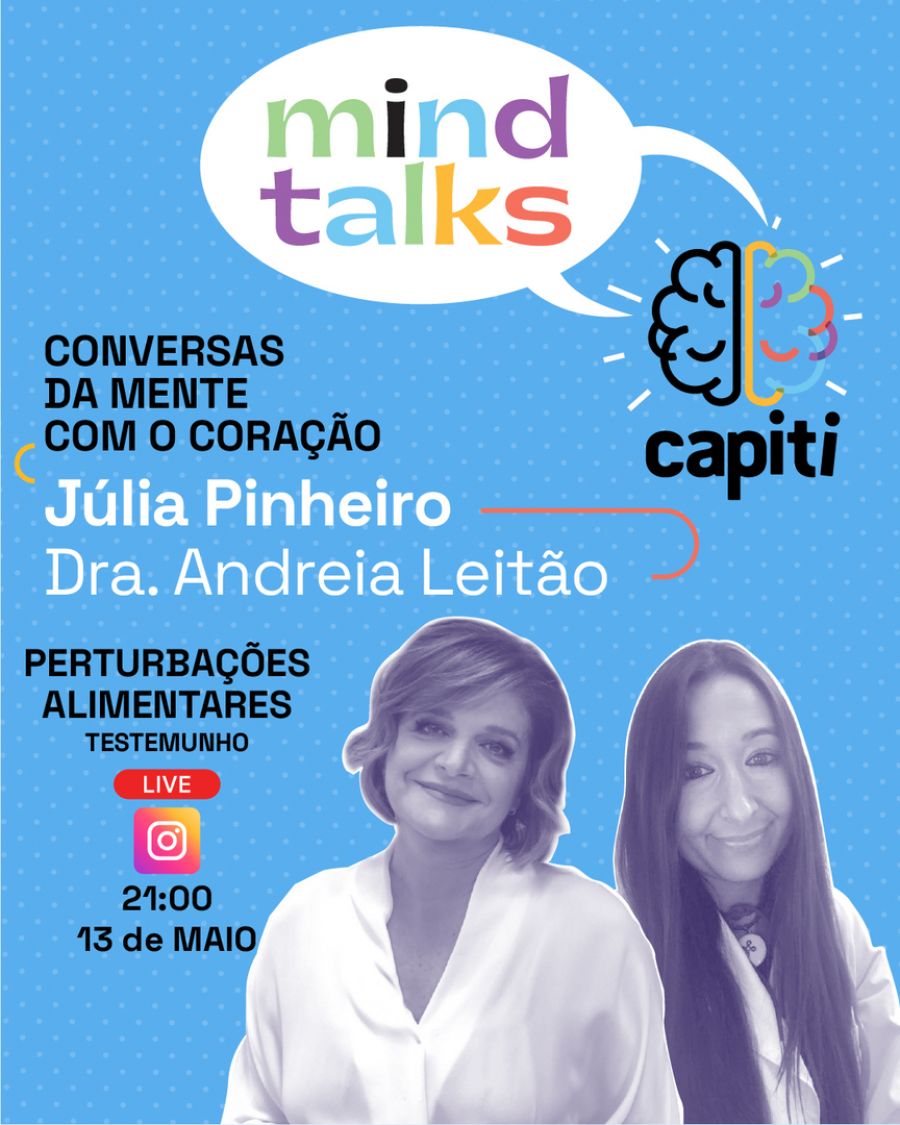 Júlia Pinheiro e Dr.ª Andreia Leitão  à conversa sobre Perturbações Alimentares
