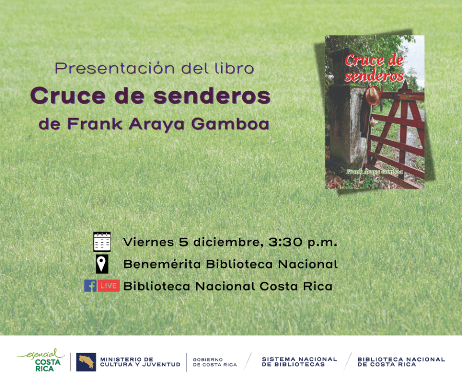 Presentación de libro 'Cruce de Senderos' de Frank Araya