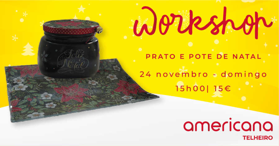 Workshop Prato e Pote de Natal