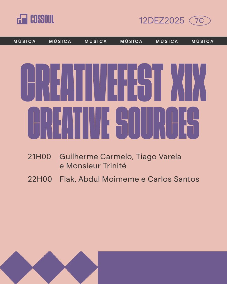 CreativeFest XIX - Creative Sources