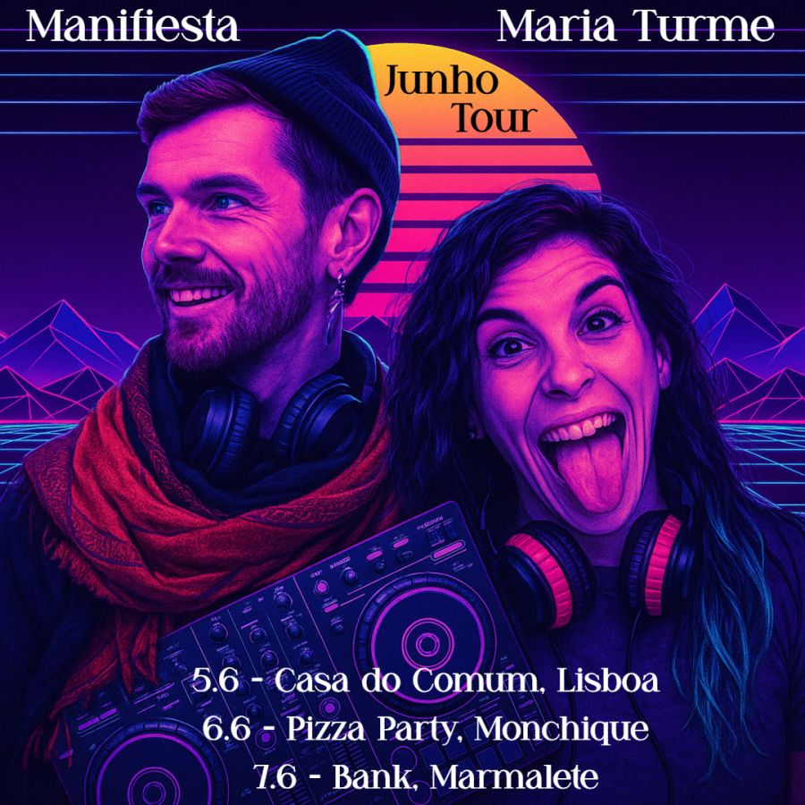 DJ Manifiesta (UK/PT) & Maria Turme (ES) - Casa do Comum (Balkan, World-Music, Global-bass)