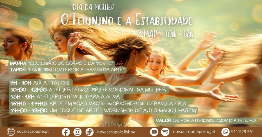 Dia da Mulher - O Feminino e a Estabilidade