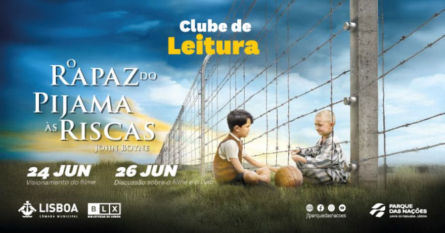 “O Rapaz do Pijama às Riscas” de John Boyne no Ciclo Literatura e Cinema