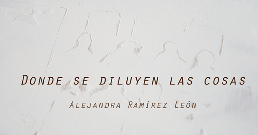 Inauguración. Donde se diluyen las cosas. Alejandra Ramírez León 