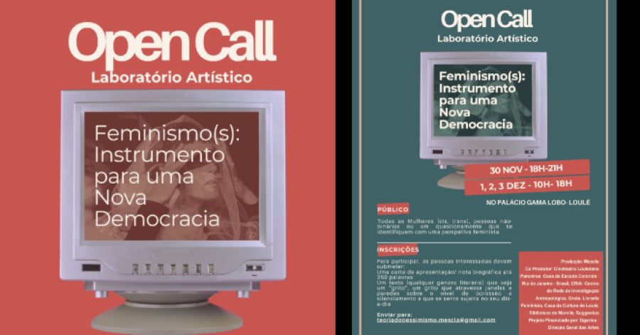 Open Call - Feminismos(s) – Instrumento para uma nova Democracia 