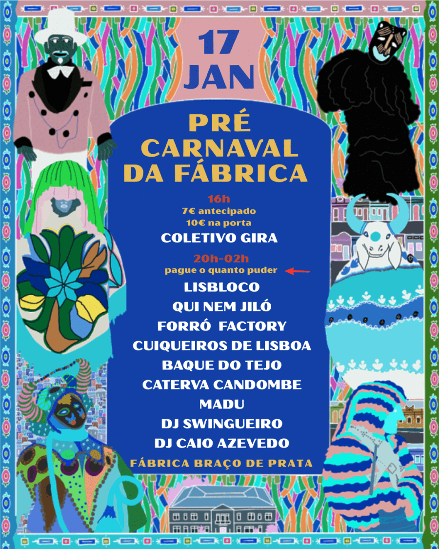 PRÉ-CARNAVAL NA FÁBRICA BRAÇO DE PRATA