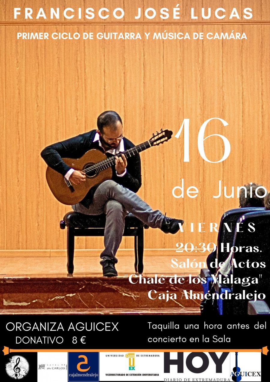 Concierto guitarra Clásica Francisco José Lucas 