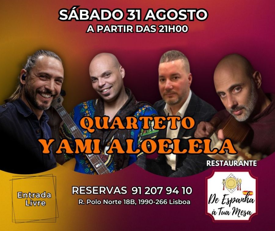 Quarteto Yami Aloelela | De Espanha à tua Mesa