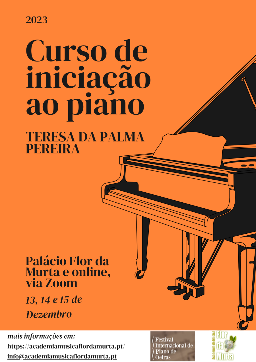 Curso de iniciação ao piano, por Teresa da Palma Pereira
