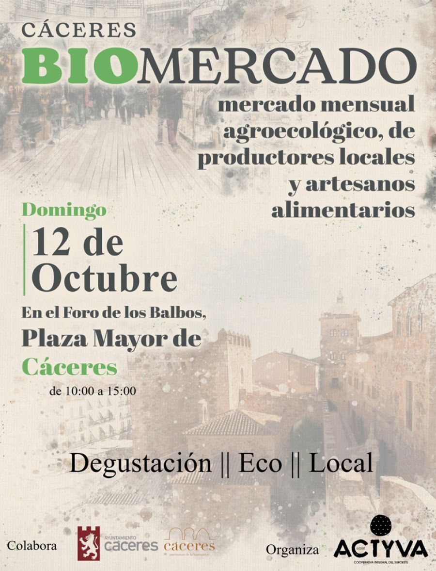 Biomercado en Cáceres