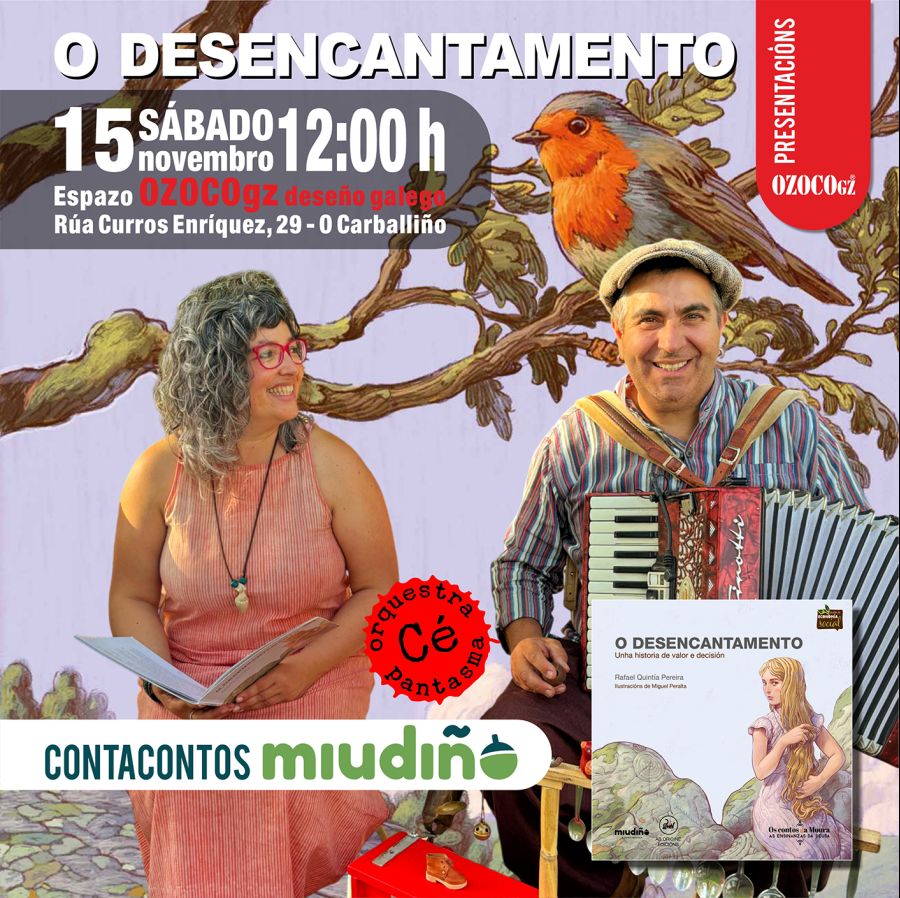 Presentación / contacontos con MIUDIÑO