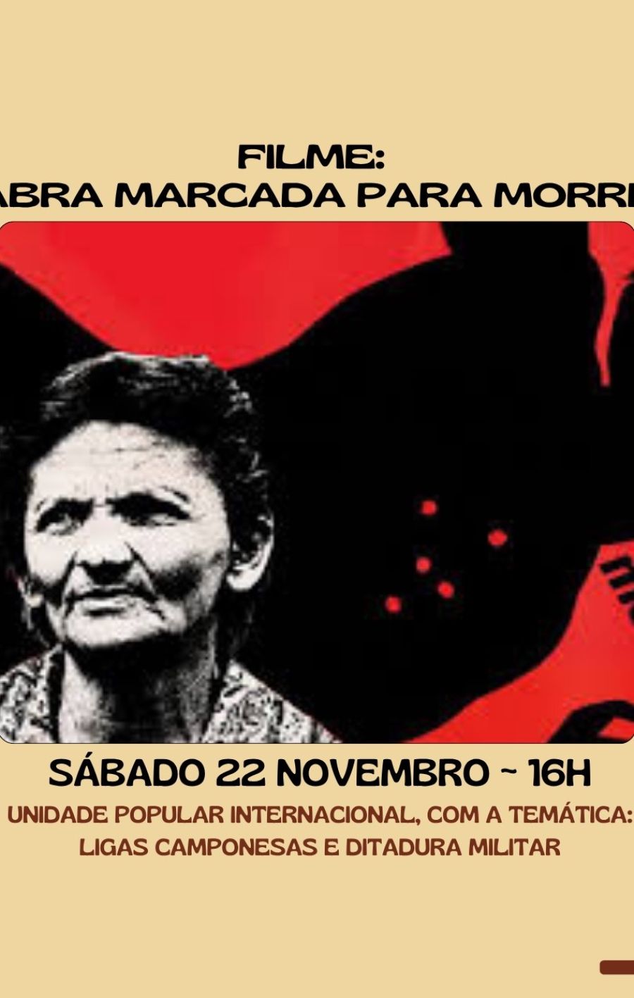 Filme: Cabra marcada para morrer