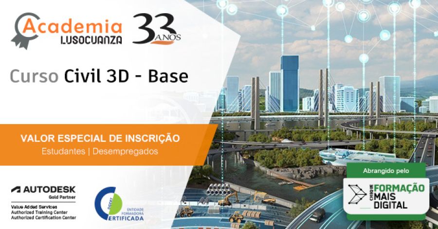 Academia Luso Cuanza - Curso Civil 3D Base