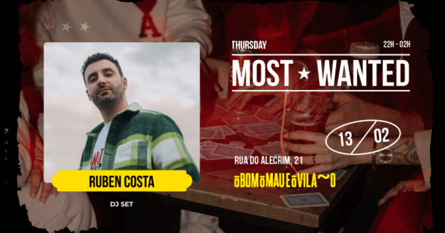 MOST WANTED with Ruben Costa