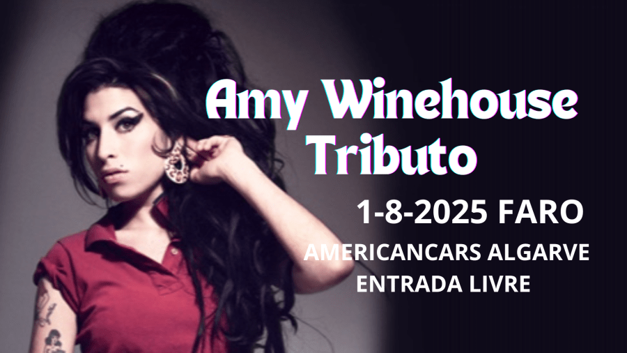 Amy Winehouse Tributo / 1-8-2025 Faro / Americancars Algarve / Entrada Livre