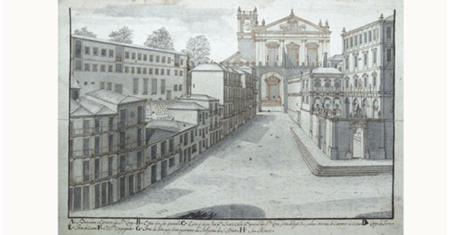 Peça do Mês | Desenho do Porto do século XVIII
