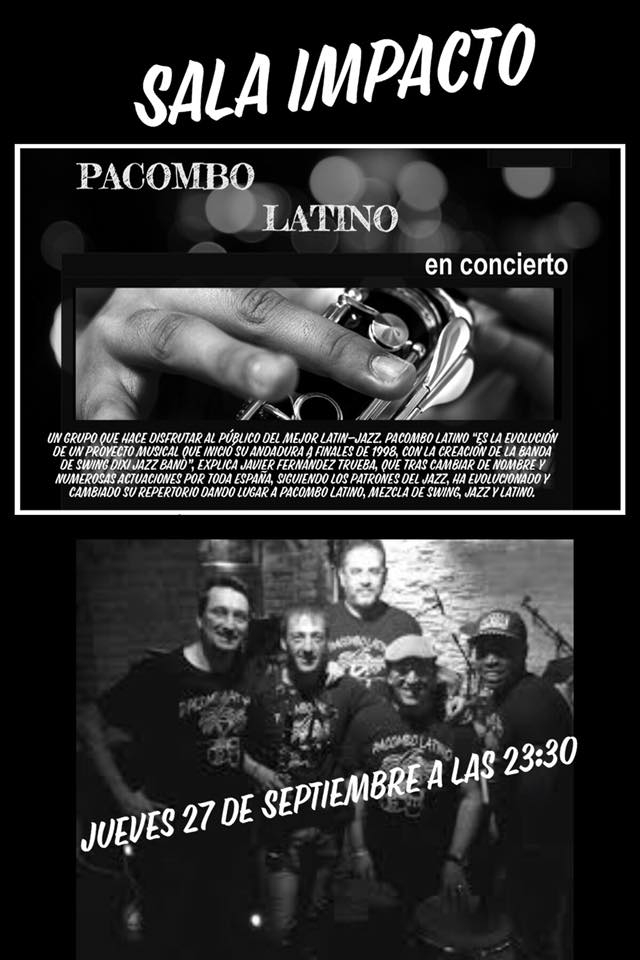 Pacombo latino || en directo en Sala Impacto