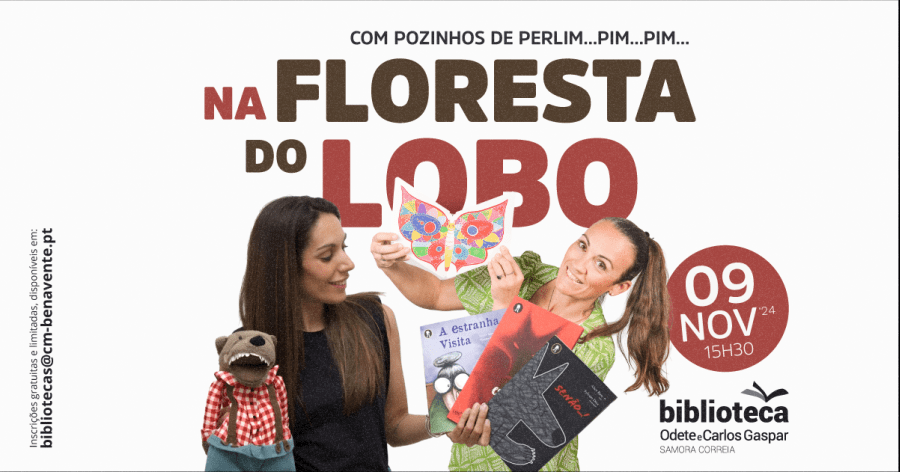 Hora do Conto “Na Floresta do Lobo”