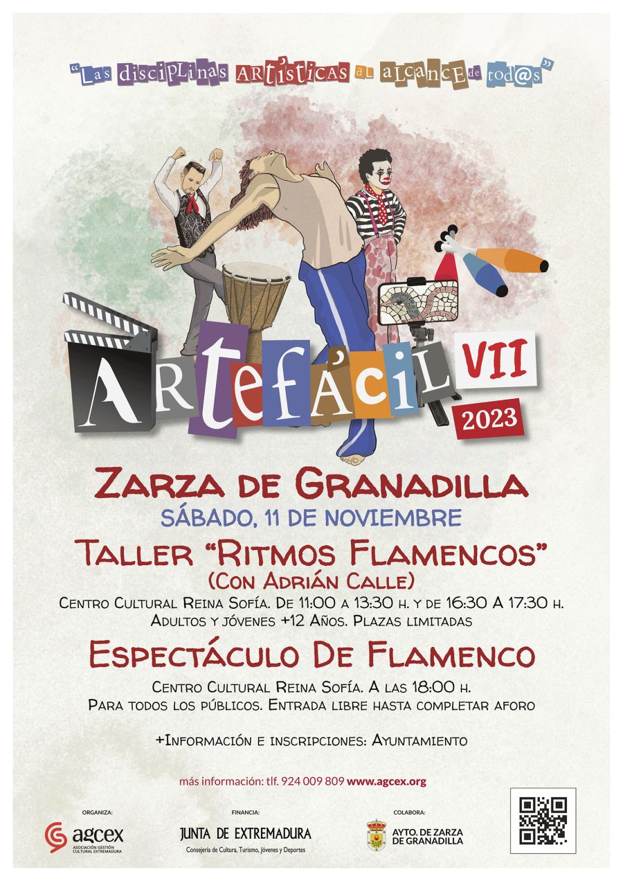 Ritmos Flamencos. Taller y Espectáculos. ArteFácil23
