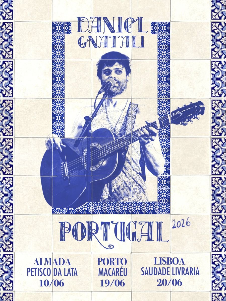 'Daniel Gnatali - Trovador' no Porto