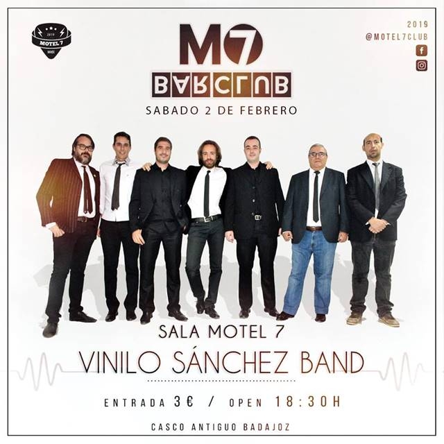 Vinilo Sánchez Band || Motel 7 Bar Club