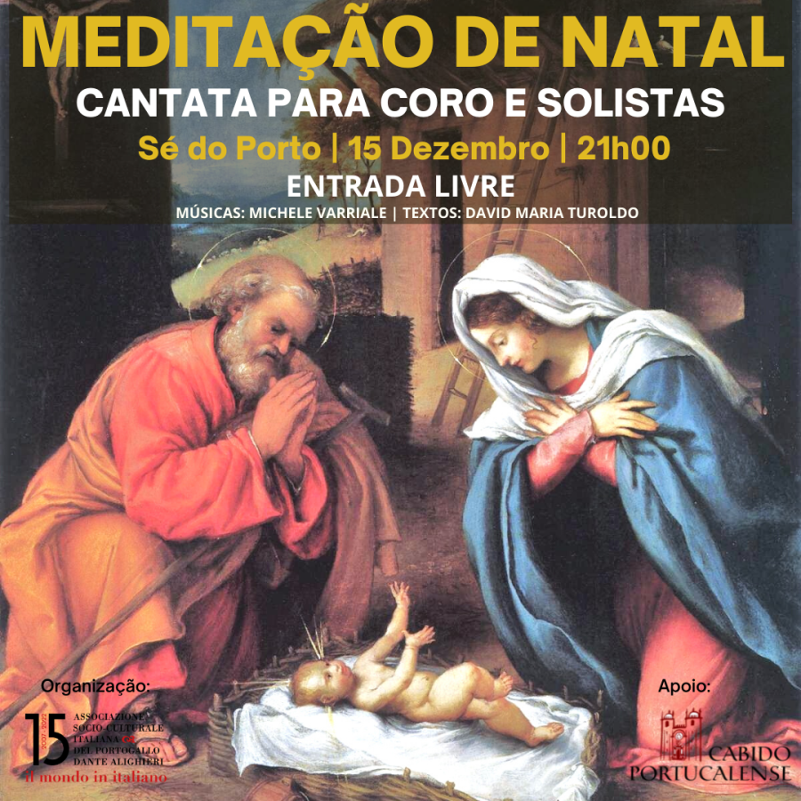 MEDITAÇÃO DE NATAL, Canta para coro e solistas