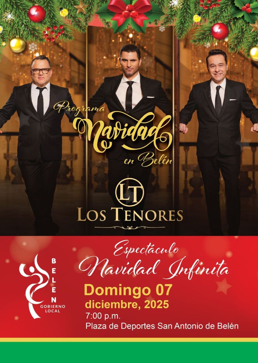 Espectáculo Navidad Infinita con Los Tenores