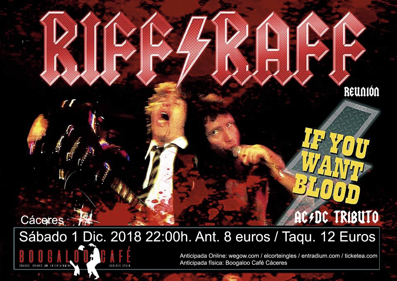 Riff Raff Reunion || Versiones AC/DC