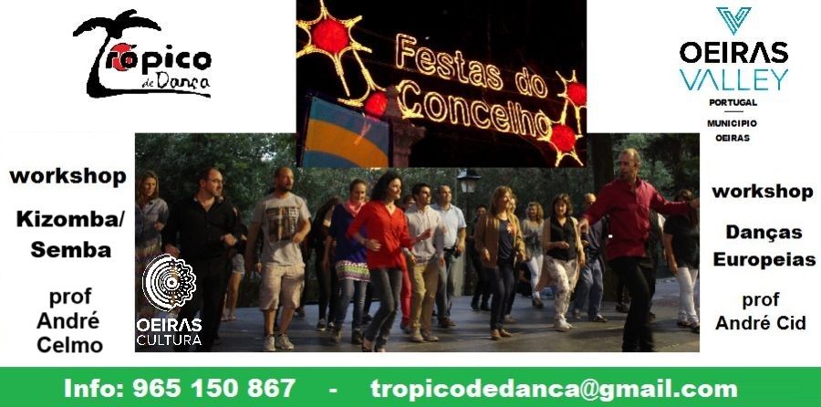 Workshops de Dança nas Festas do Concelho de Oeiras
