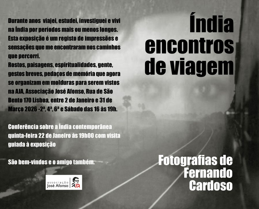 Exposição 'Índia: encontros de viagem' de Fernando Cardoso