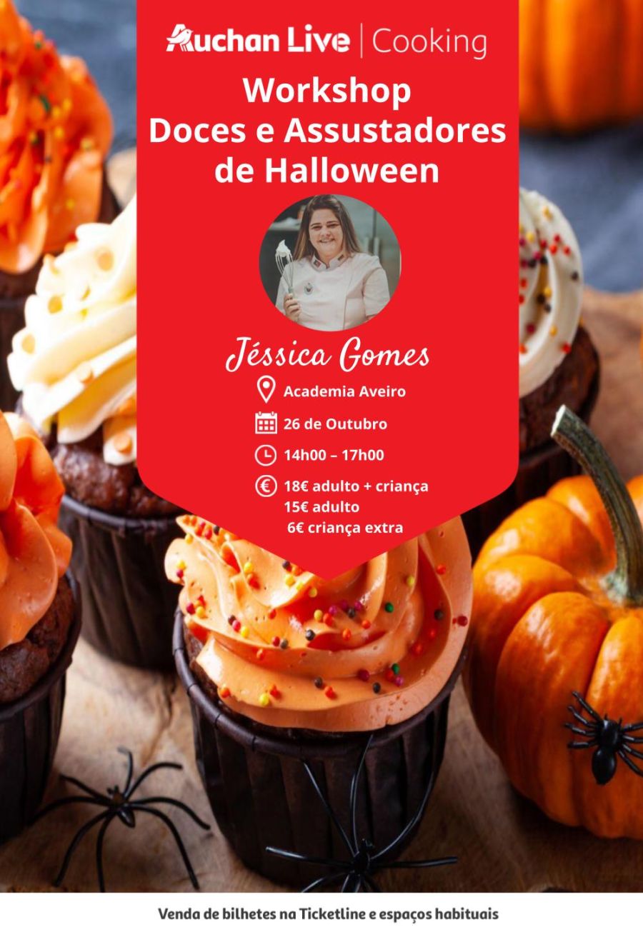 Workshop Doces e Assustadores de Halloween