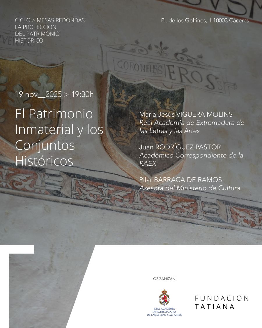 Mesa redonda: El patrimonio inmaterial y los conjuntos históricos